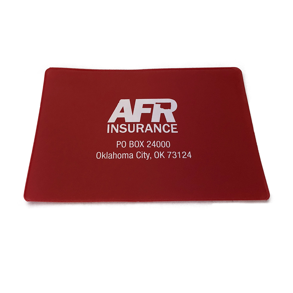 Red Verification Holder Red Verification Holder